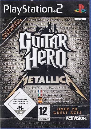 Guitar Hero Metallica - PS2 (B Grade) (Genbrug)